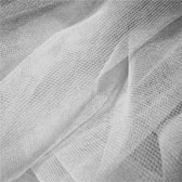 Tüll jelmez készítéshez ( félkemény ) - SILVER GREY